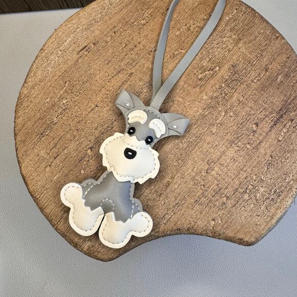 Dog Purse Charm Schnauzer Bag Charm Purse Dog lover Gift NEW FAST SHIP - Picture 3 of 6